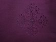 Photo4: 6008T03z590 Vintage Japanese Kimono Silk HAORI  Dull purple (4)