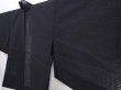 Photo2: 6008T04z180 Vintage Japanese Kimono Silk See through HAORI Trees Black (2)