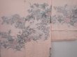 Photo3: 6008T05z560 Vintage Japanese Kimono Silk HAORI Peony Pink (3)