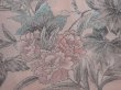 Photo4: 6008T05z560 Vintage Japanese Kimono Silk HAORI Peony Pink (4)