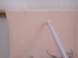 Photo6: 6008T05z560 Vintage Japanese Kimono Silk HAORI Peony Pink (6)
