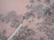 Photo7: 6008T05z560 Vintage Japanese Kimono Silk HAORI Peony Pink (7)