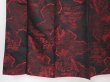 Photo4: 6008T11z660 Vintage Japanese Kimono Silk OMESHI KOMON Black (4)