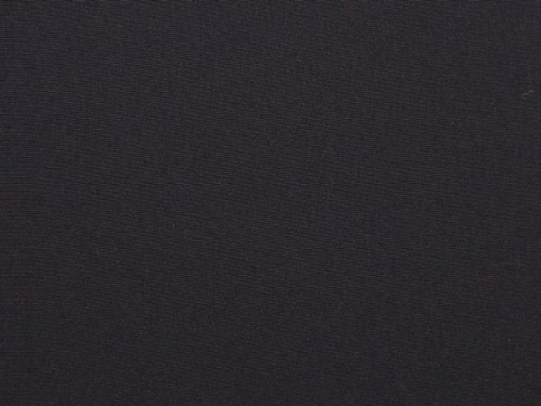 Photo4: 6009T04z570 Vintage Japanese Kimono Silk HAORI Plain Black (4)