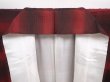 Photo7: 6009T11z650 Vintage Japanese Kimono Silk TSUMUGI  Dark red (7)