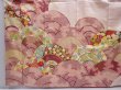 Photo5: 6009T14z1000 Vintage Japanese Kimono Silk FURISODE Seigaiha Off-white (5)
