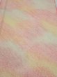 Photo1: 3Q03z70  Japanese Kimono Silk  FABRIC Shibori Pink 62.2x13.8 (1)