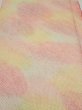 Photo1: 3Q04z70  Japanese Kimono Silk  FABRIC Shibori Pink 62.2x13.6 (1)