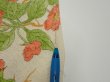 Photo7: 3Q03z90  Japanese Kimono Silk  FABRIC Sakura Off-white 69.3x14.0 (7)