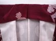 Photo8: 6010T09z780 Vintage Japanese Kimono Silk KOMON Karakusa Dull purple (8)