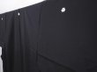 Photo2: 6011T08z1450  Japanese Kimono Silk Artist work TOMESODE  Black (2)