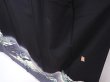 Photo4: 6011T08z1450  Japanese Kimono Silk Artist work TOMESODE  Black (4)