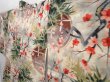 Photo2: 6012T01z420 Vintage Japanese Kimono Silk MEISEN HAORI Plum blossom (2)