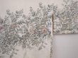 Photo3: 6012T06z670 Vintage Japanese Kimono Silk HAORI Flower Off-white (3)