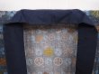 Photo5: 6015T12z490 Vintage Japanese Kimono Muslin Men's JUBAN  Blue-Gray (5)