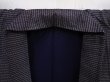Photo5: 6016T13z800 Vintage Japanese Kimono Silk Men's   Gray (5)
