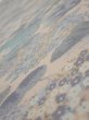 Photo4: 4A06z100  Japanese Kimono Crepe Silk  FABRIC Japanese palace garden   68.1x14.2 (4)