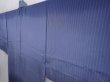 Photo2: 6019T01z650 Vintage Japanese Kimono Silk JUBAN  Blue-Gray (2)