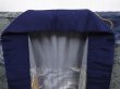 Photo5: 6019T04z650 Vintage Japanese Kimono Muslin JUBAN Dragon Navy-Gray (5)