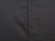 Photo3: 6019T11z630 Vintage Japanese Kimono Silk Men's HAORI  Dark Green-Gray (3)