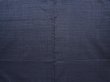 Photo3: 6019T12z820 Vintage Japanese Kimono Silk Men's  OSHIMA Blue-Gray (3)