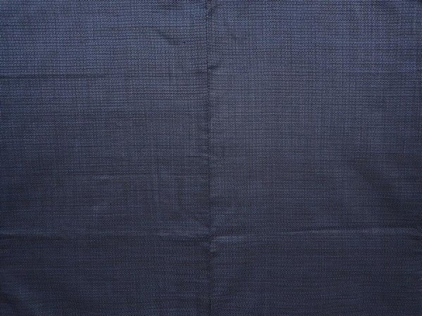 Photo3: 6019T12z820 Vintage Japanese Kimono Silk Men's  OSHIMA Blue-Gray (3)