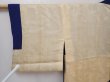 Photo8: 6023T08z610 Vintage Japanese Kimono Silk HAORI Flower Royal blue (8)