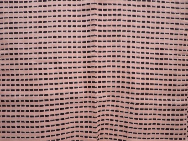 Photo3: 6023T13z480 Vintage Japanese Kimono Silk MEISEN HAORI  Light pink (3)