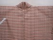 Photo7: 6023T13z480 Vintage Japanese Kimono Silk MEISEN HAORI  Light pink (7)