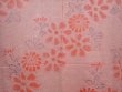 Photo3: 6024T03z450 Vintage Japanese Kimono Silk SHIBORI HAORI Chrysanthemum Pink (3)