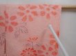 Photo5: 6024T03z450 Vintage Japanese Kimono Silk SHIBORI HAORI Chrysanthemum Pink (5)