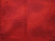 Photo5: 6024T06z740 Vintage Japanese Kimono Silk TSUMUGI  Dark red (5)