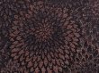 Photo4: 6105T06z660 Vintage Japanese Kimono Silk HAORI Chrysanthemum Black (4)