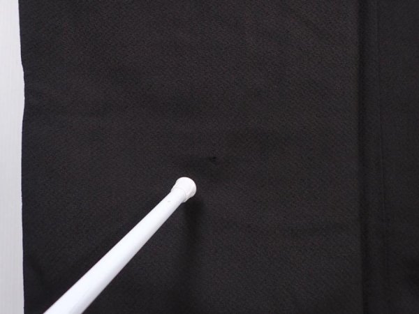 Photo5: 6106T02z600 Vintage Japanese Kimono Silk Men's HAORI Shishi Dark brown (5)