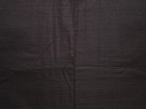 Photo8: 6106T06z690 Vintage Japanese Kimono Silk Men's OSHIMA  Brown-Gray (8)