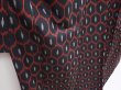 Photo3: 6106T07z960 Vintage Japanese Kimono Silk TSUMUGI  Black (3)