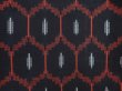 Photo6: 6106T07z960 Vintage Japanese Kimono Silk TSUMUGI  Black (6)