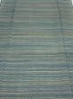 Photo1: 3P04z80  Japanese Kimono Silk  FABRIC  Blue-Gray 65.4x14.4 (1)