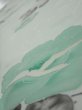 Photo4: 3P03z80  Japanese Kimono Silk  FABRIC Rose Mint white 61.8x14.4 (4)
