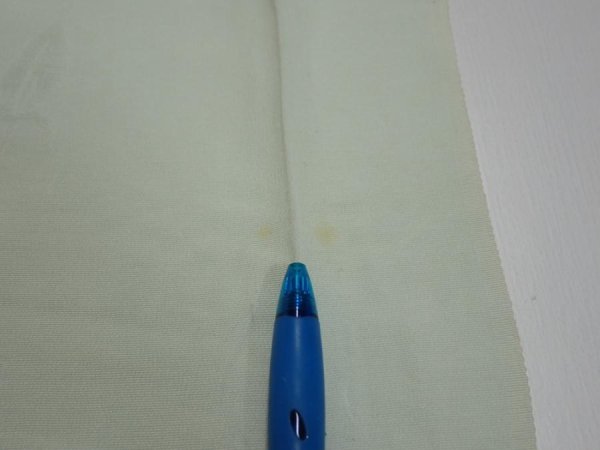 Photo7: 3P06z50  Japanese Kimono Silk  FABRIC Rose Mint white 75.6x6.7 (7)