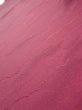 Photo6: 3i08z40  Japanese Kimono Silk  FABRIC Cloud Wine red 57.1x7.5 (6)