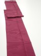 Photo3: 3i09z50  Japanese Kimono Silk  FABRIC Cloud Wine red 78.0x6.9 (3)