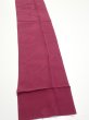 Photo4: 3i09z50  Japanese Kimono Silk  FABRIC Cloud Wine red 78.0x6.9 (4)