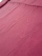 Photo5: 3i09z50  Japanese Kimono Silk  FABRIC Cloud Wine red 78.0x6.9 (5)