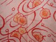 Photo3: 6113T03z490 Vintage Japanese Kimono Silk SHIBORI HAORI Flower Light pink (3)