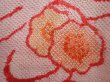 Photo4: 6113T03z490 Vintage Japanese Kimono Silk SHIBORI HAORI Flower Light pink (4)