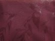 Photo4: 6113T04z220 Vintage Japanese Kimono Silk See through HAORI Leaf Purple-Brown (4)