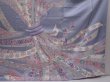 Photo7: 6113T12z1120 Vintage Japanese Kimono Silk FURISODE Lavender gray (7)