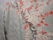 Photo2: 6113T13z1220 Vintage Japanese Kimono Silk FURISODE Peony Sage green (2)