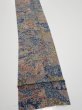 Photo3: 3i08z50  Japanese Kimono Silk  FABRIC Heian noble Navy 81.5x6.7 (3)